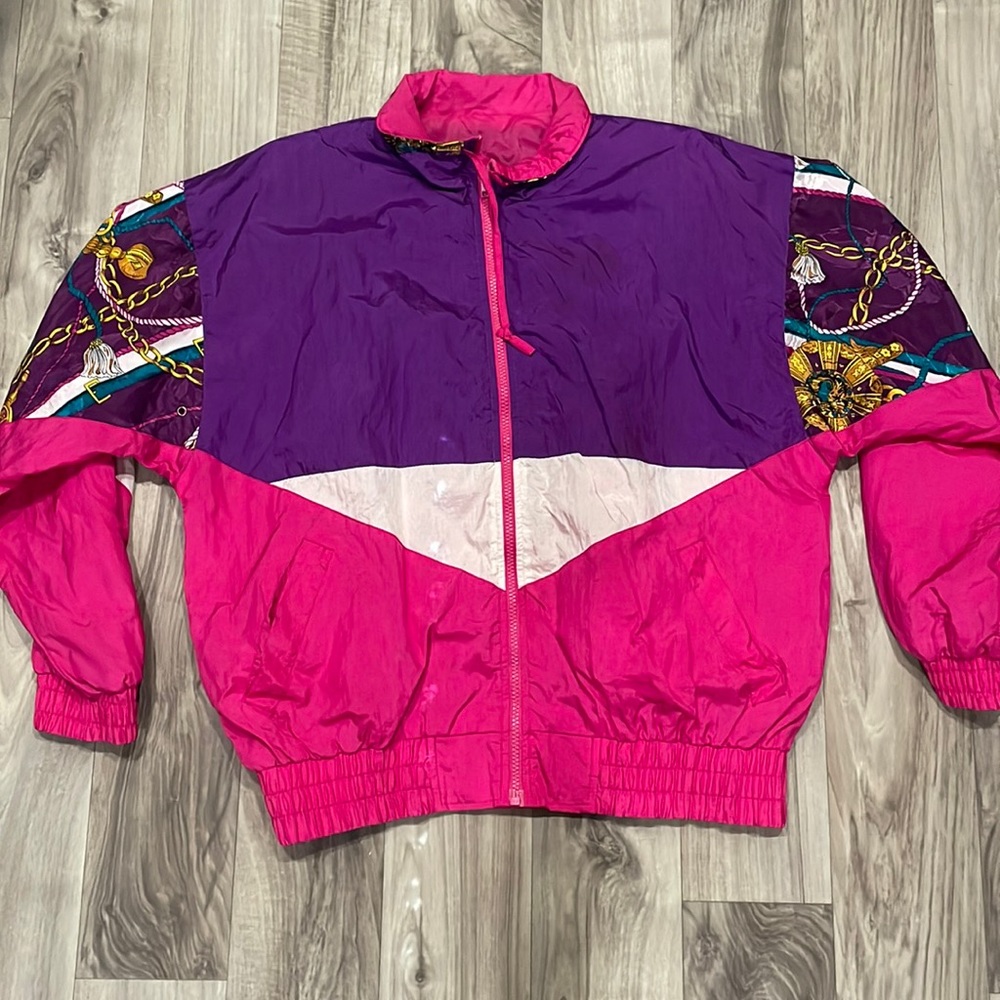 Vintage Windbreaker Womens Size Medium